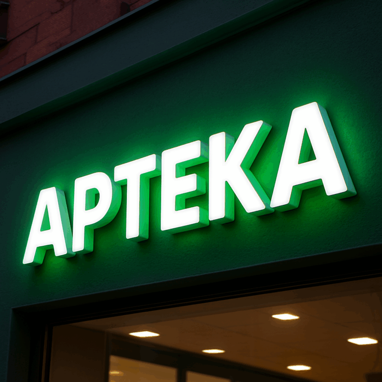 Почему акрил — лучший материал для рекламных вывесок в условиях московского климата
